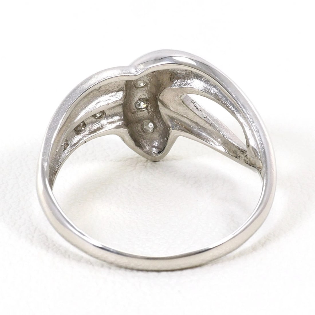 PT850 PLATINUM RING DIAMOND - 2