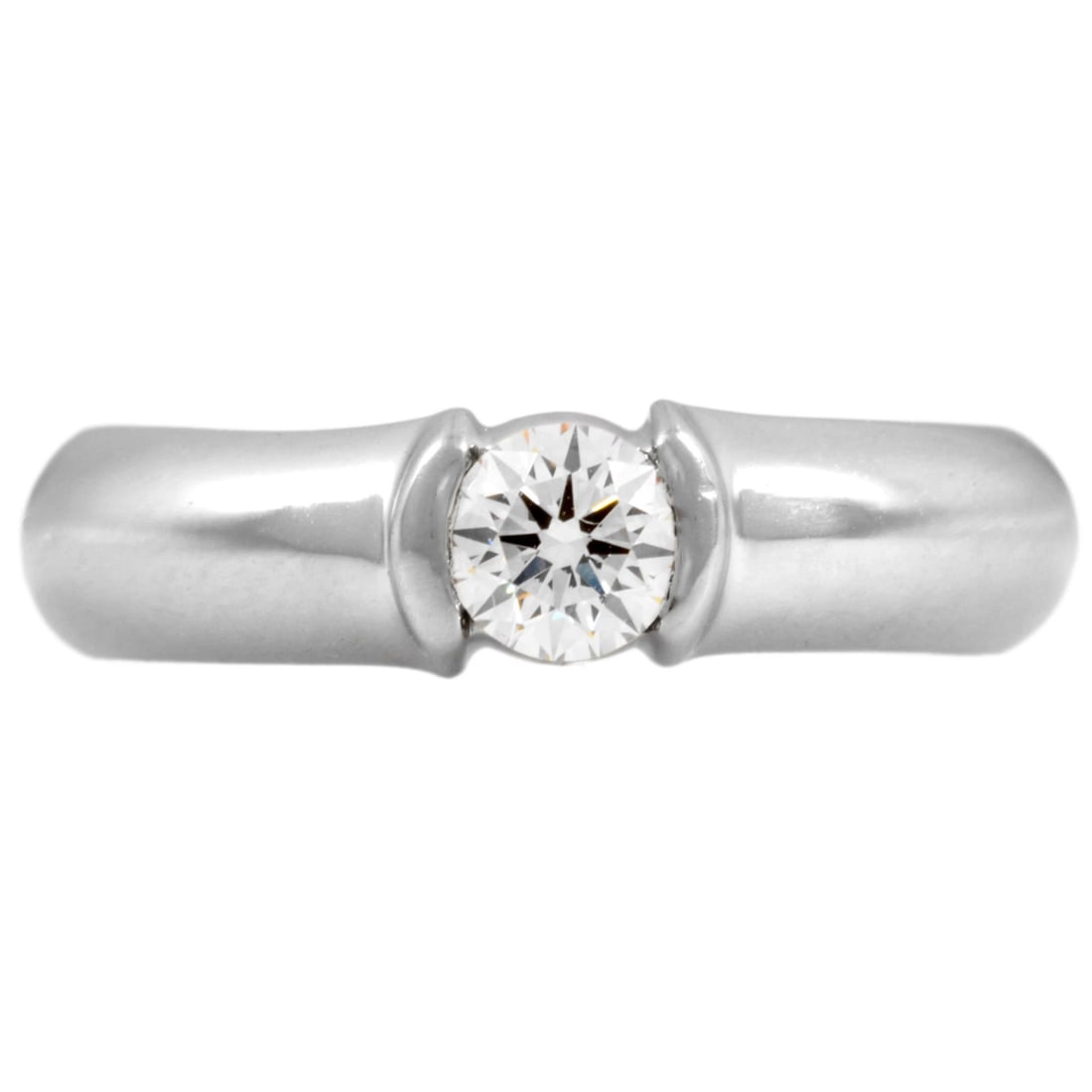 TIFFANY & CO. DOTS SOLITAIRE RING - 2
