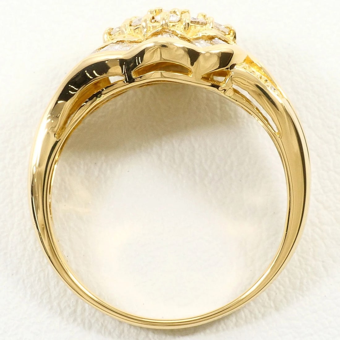 18K YELLOW GOLD RING - 3
