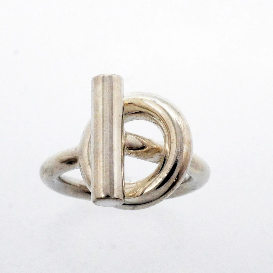 HERMES ECHAPPE RING STERLING SILVER - 2