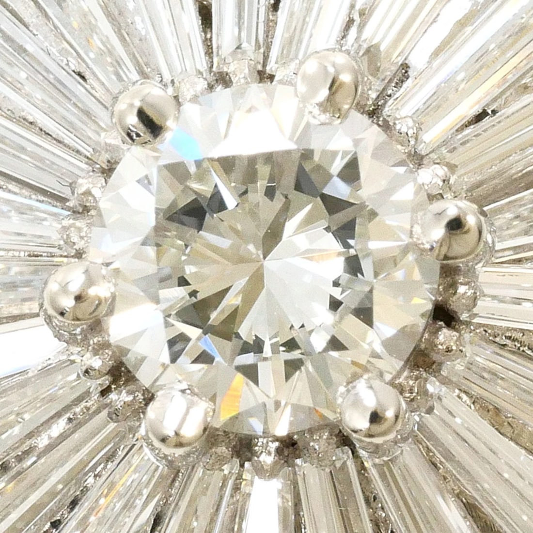 PT900 PLATINUM RING DIAMOND - 2