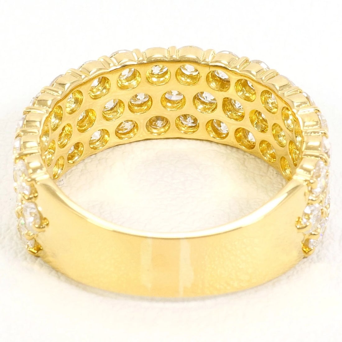 18K YELLOW GOLD RING - 4