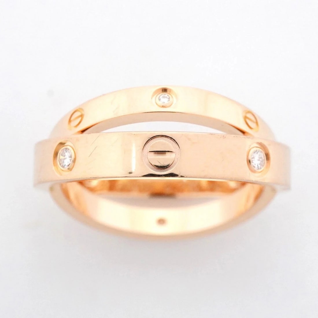 CARTIER B-LOVE RING 18KPG PINK GOLD (1 of 5)