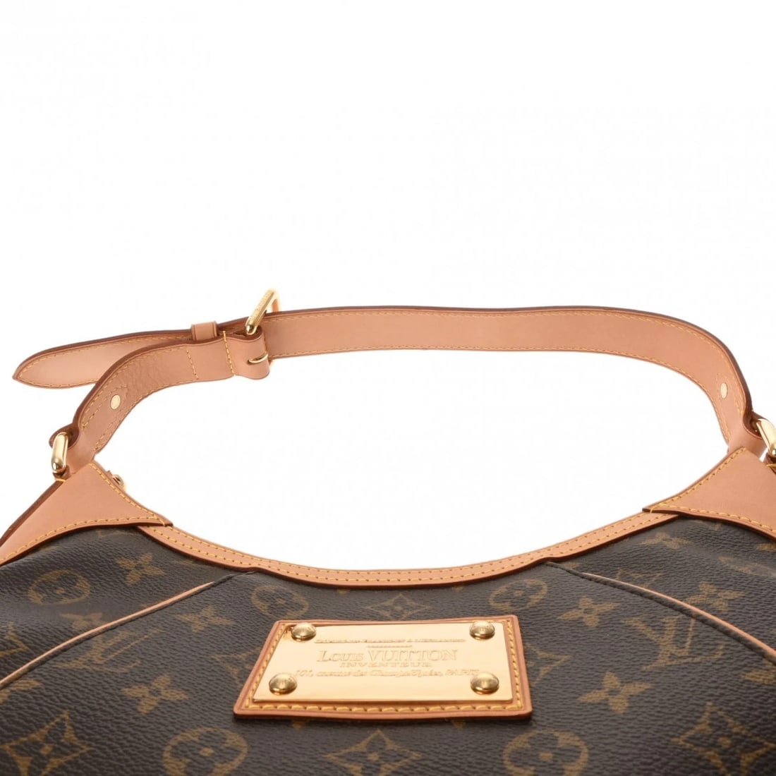 LOUIS VUITTON THAMES GM MONOGRAM CANVAS SHOULDER BAG - 4