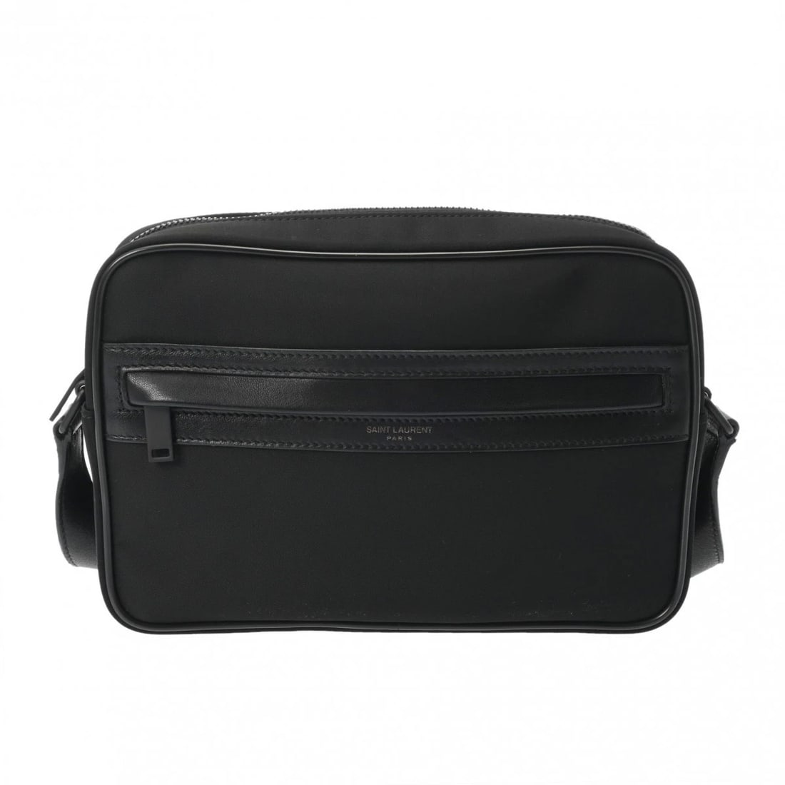 SAINT LAURENT CAMERA BAG NYLON BLACK SHOULDER BAG (1 of 4)