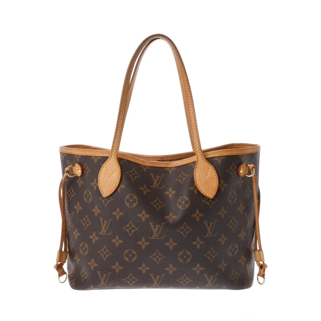LOUIS VUITTON NEVER FULL PM MONOGRAM CANVAS BROWN / BEIGE: LOUIS VUITTON Never full PM Monogram canvas Brown / beige Brand: LOUIS VUITTON Type/Style: Tote Bag Material: Monogram canvas Color: Brown / beige Size: H:about 8.7inch W:about 11.2inch (Bottom) D:abo