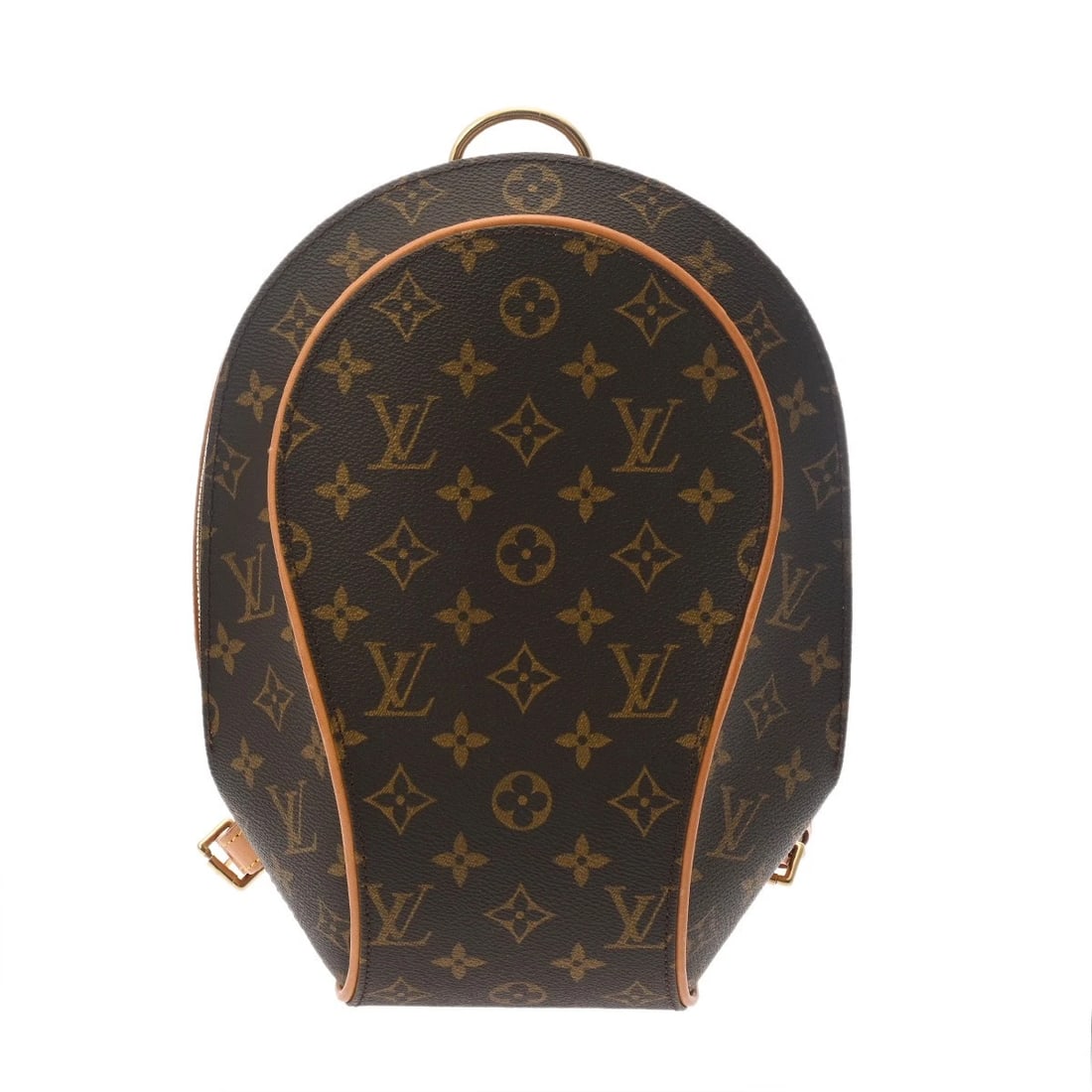 LOUIS VUITTON MONOGRAM CANVAS BROWN BACKPACK: LOUIS VUITTON Monogram canvas Brown Backpack Brand: LOUIS VUITTON Type/Style: Backpack ?? Daypack Material: Monogram canvas Color: Brown Size: H:about 11.8inch W:about 9.4inch (maximum) Accessorie