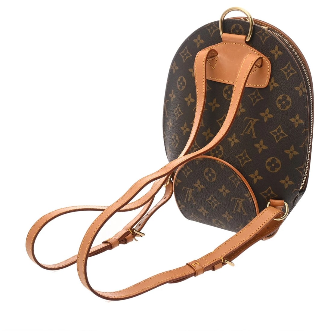 LOUIS VUITTON MONOGRAM CANVAS BROWN BACKPACK - 2
