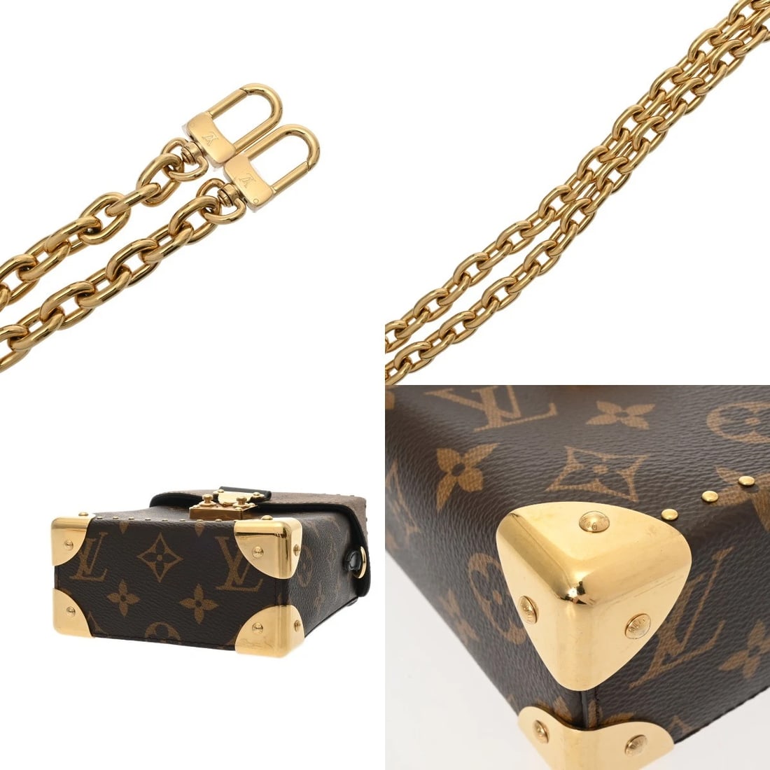 LOUIS VUITTON CAMERA BOX MONOGRAM CANVAS BROWN - 6