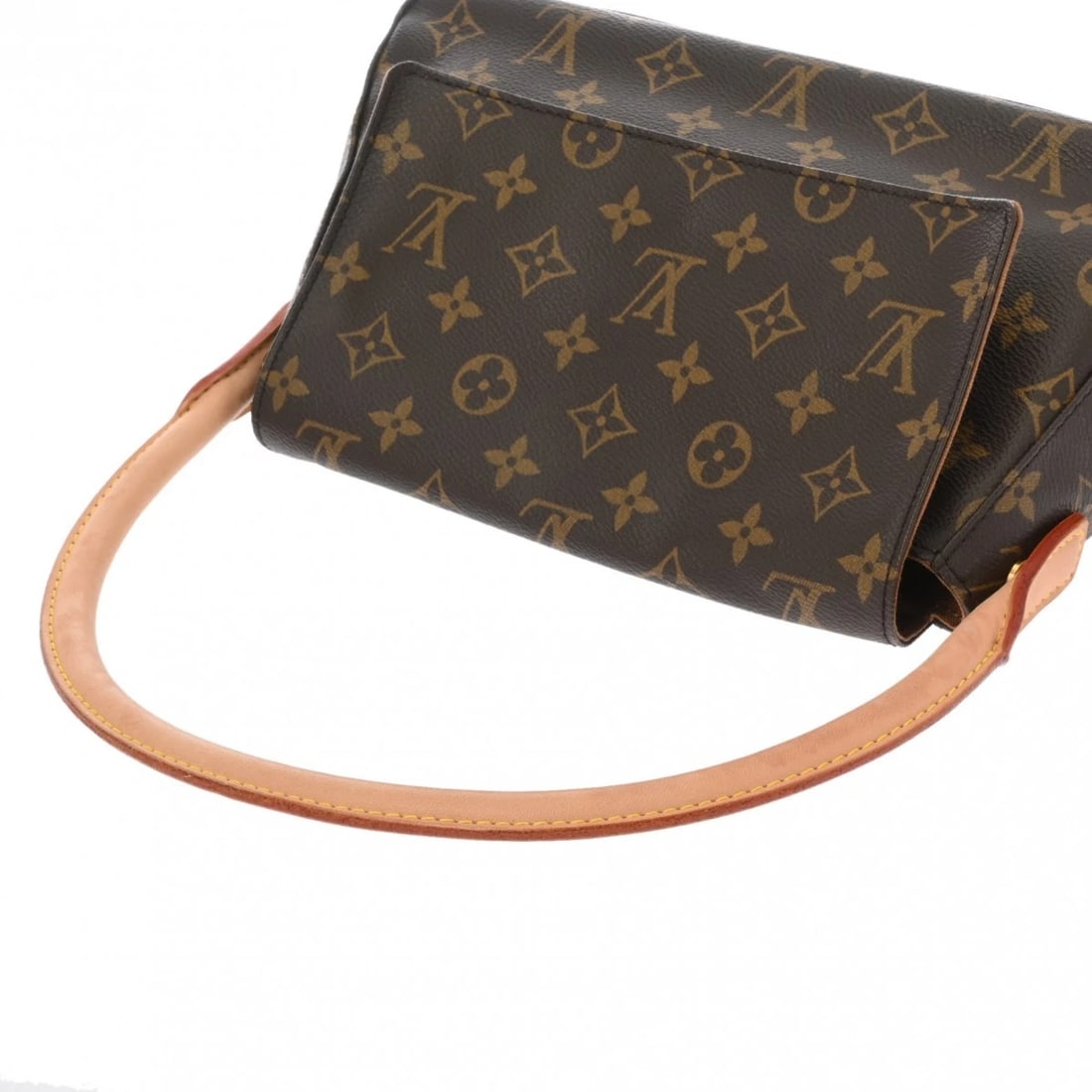 LOUIS VUITTON MINI LOOPING MONOGRAM CANVAS BROWN - 3