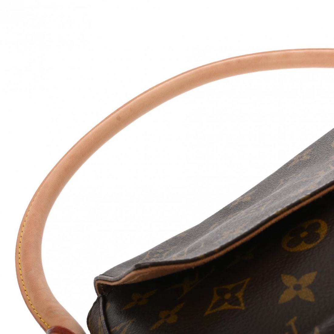 LOUIS VUITTON MINI LOOPING MONOGRAM CANVAS BROWN - 4