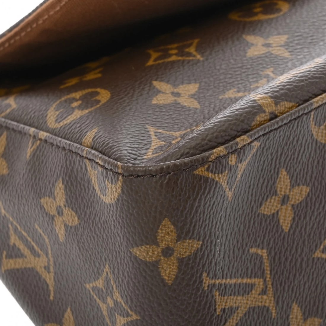 LOUIS VUITTON MINI LOOPING MONOGRAM CANVAS BROWN - 6
