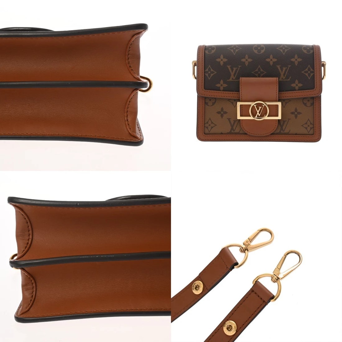 LOUIS VUITTON DAUPHINE MINI MONOGRAM REVERSE MONOGRAM - 6