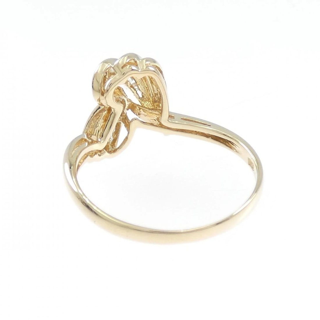 K18YG DIAMOND RING - 3