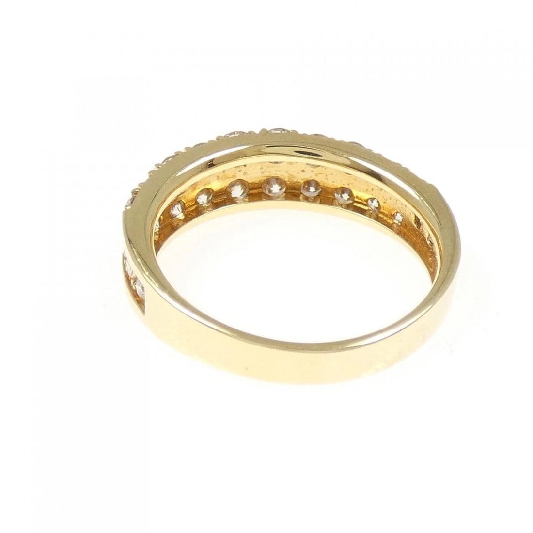 K18YG DIAMOND RING - 3
