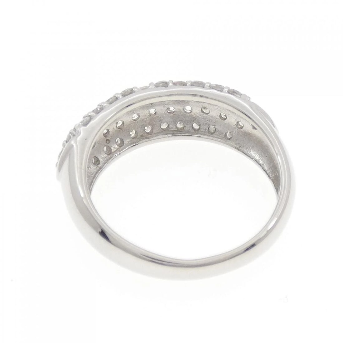 PT900 PAVE DIAMOND RING - 3