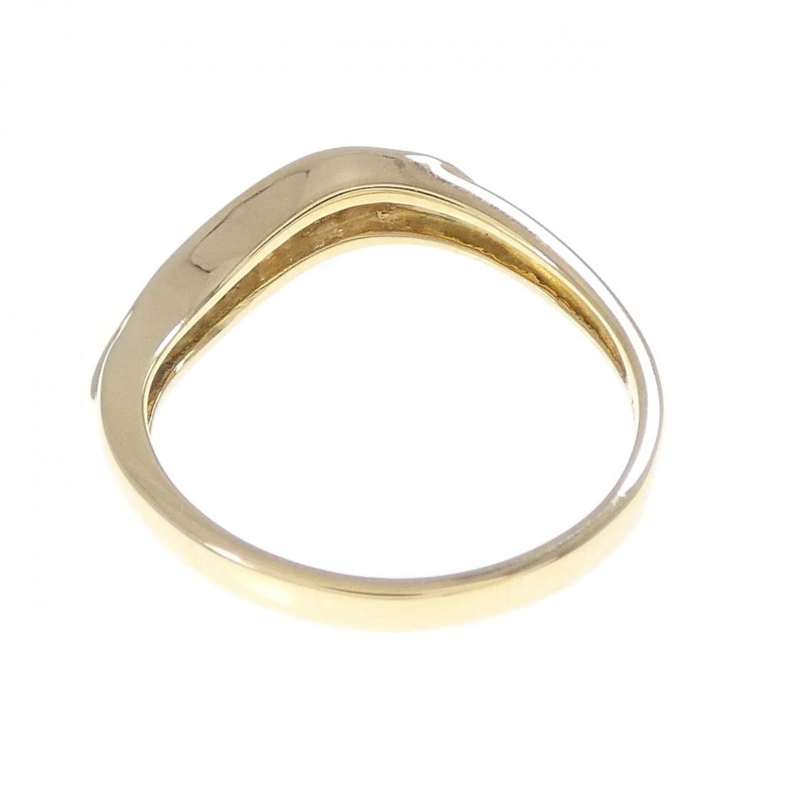K18YG DIAMOND RING - 3