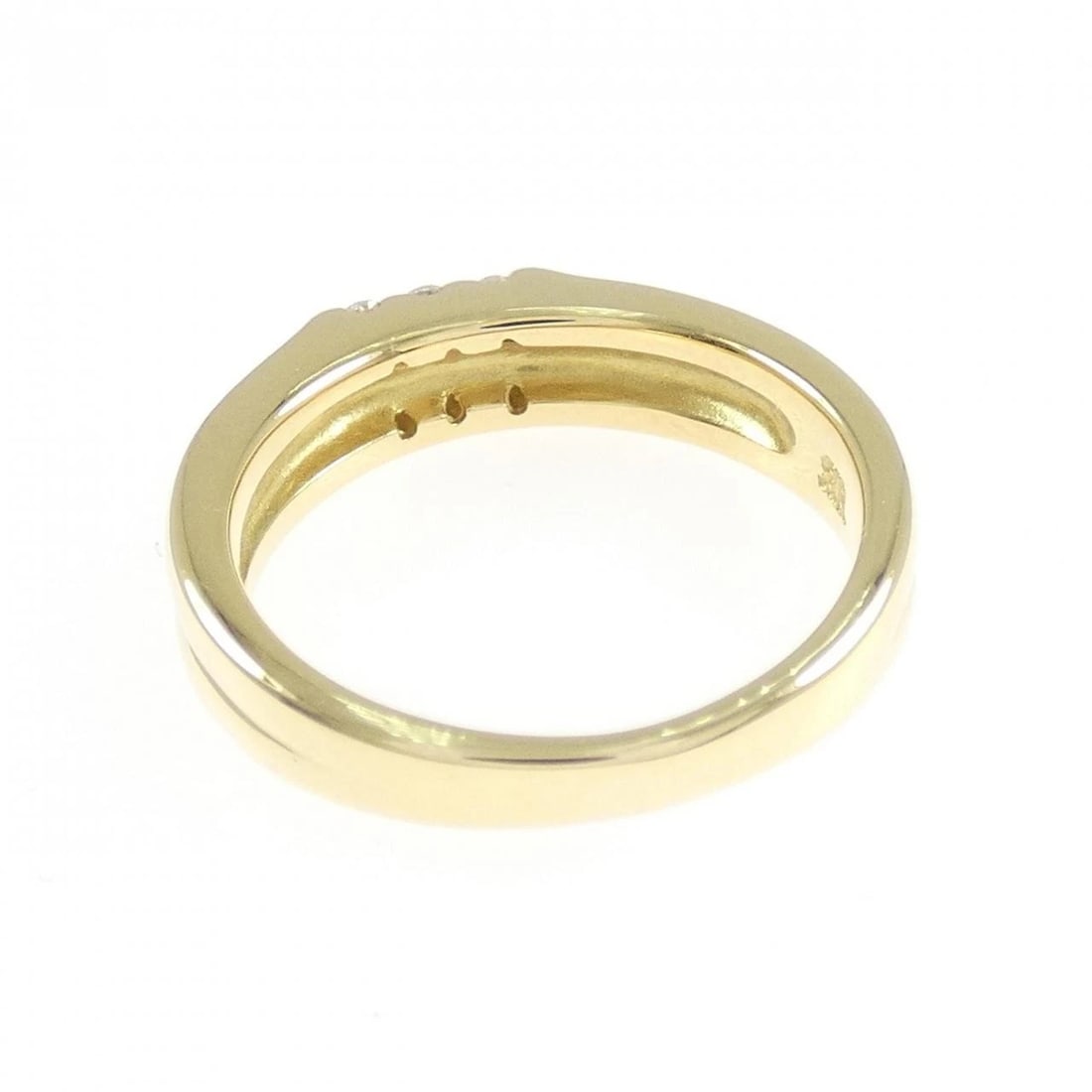 K18YG DIAMOND RING - 3