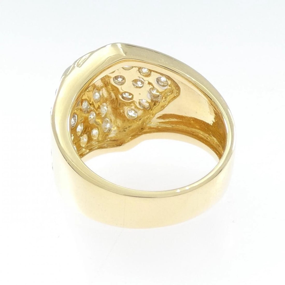 K18YG DIAMOND RING - 3