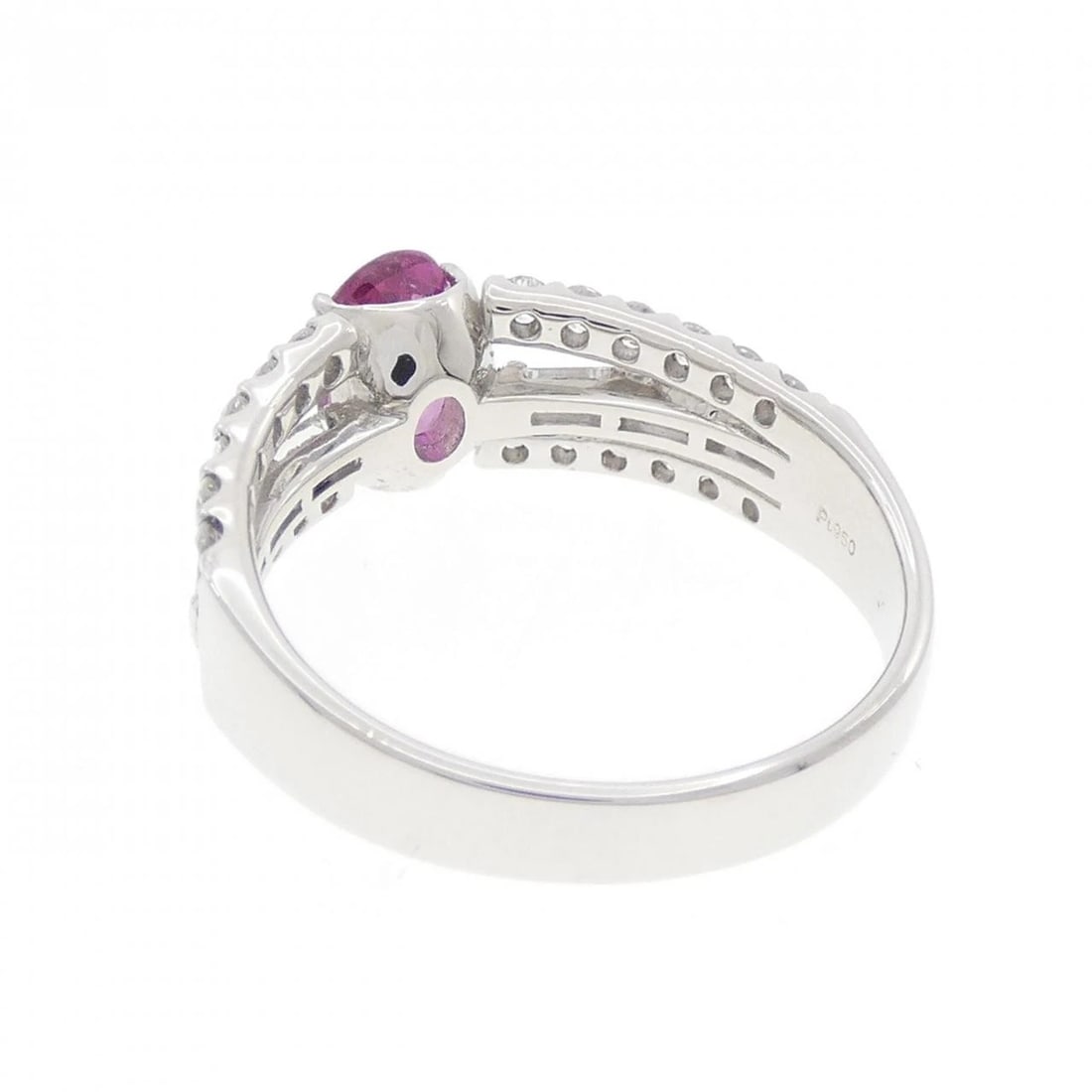 PT950 RUBY RING - 3