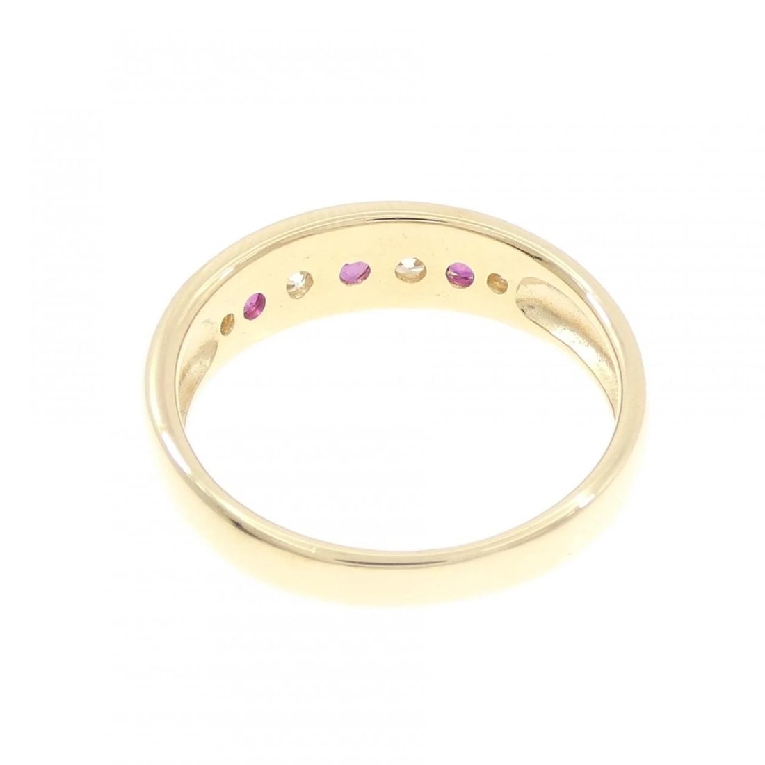 18K YELLOW GOLD RUBY RING - 3