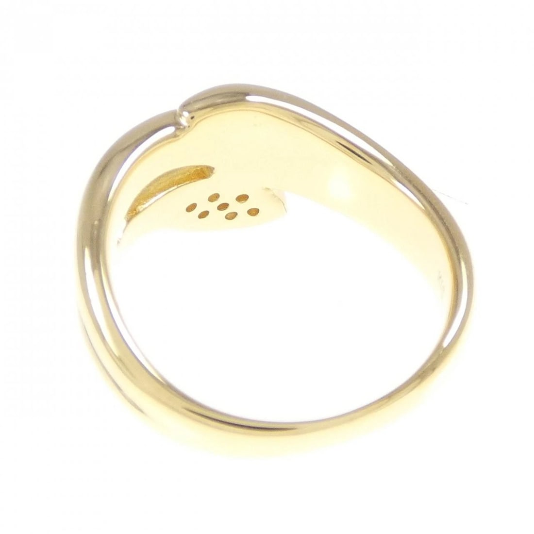K18YG DIAMOND RING - 2
