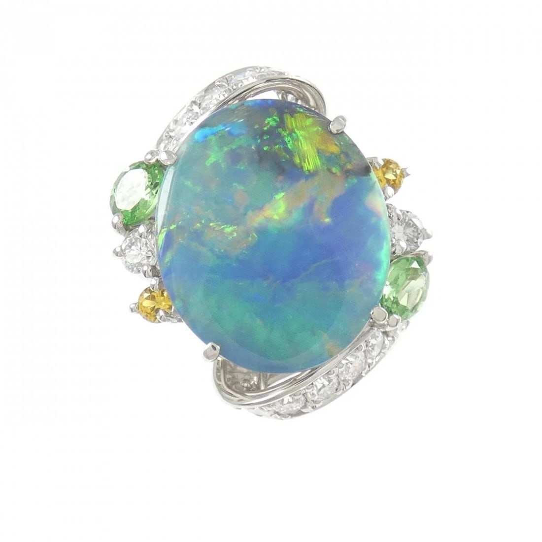 PT900 BLACK OPAL RING - 2