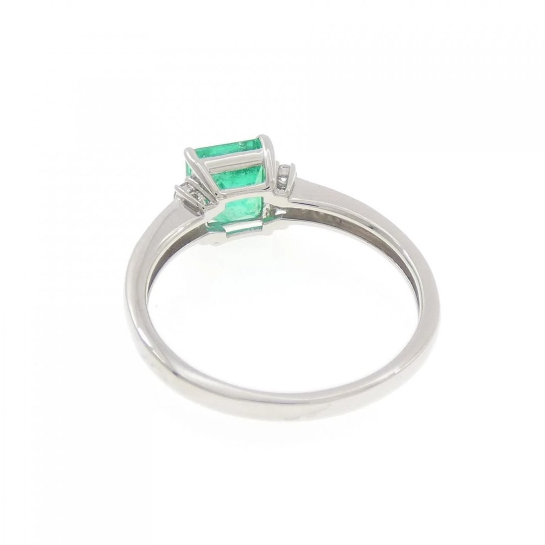 PT950 EMERALD RING - 3