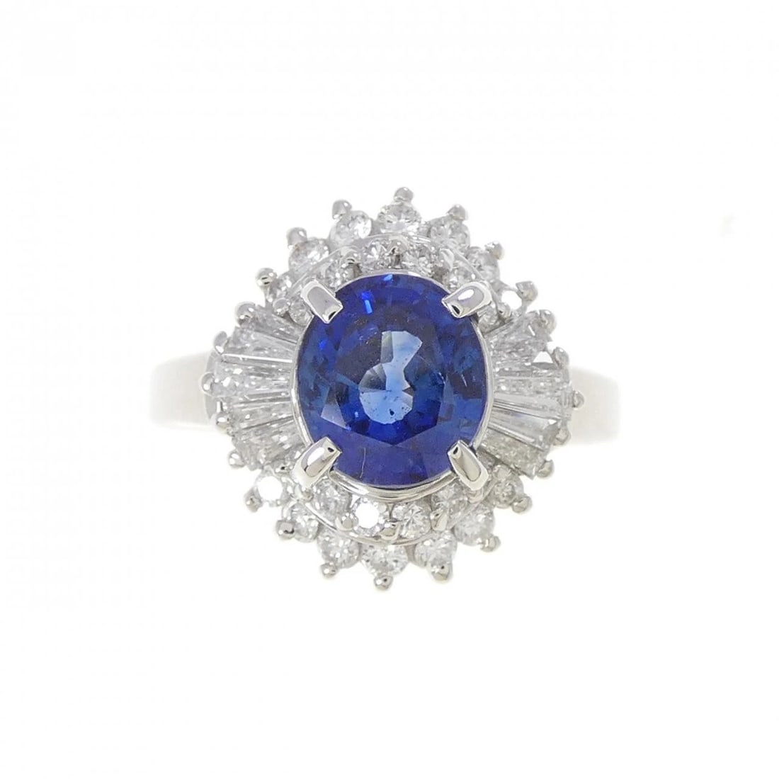 PT900 SAPPHIRE RING - 2