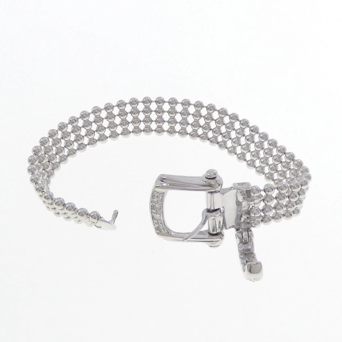 K18WG DIAMOND RING - 2