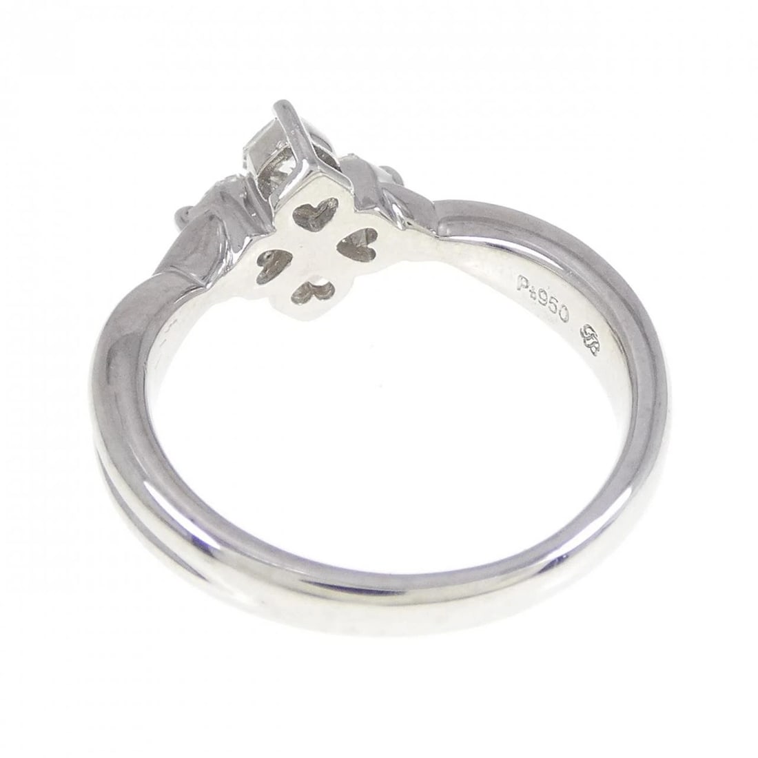 PT950 DIAMOND RING 0.50CT - 3
