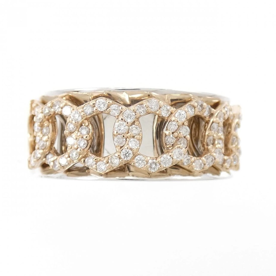 K18WG/K18PG DIAMOND RING - 2