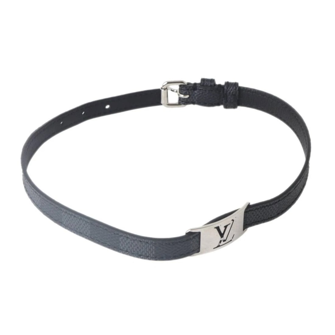 LOUIS VUITTON BANGLE BRACELET BLLACK - 3