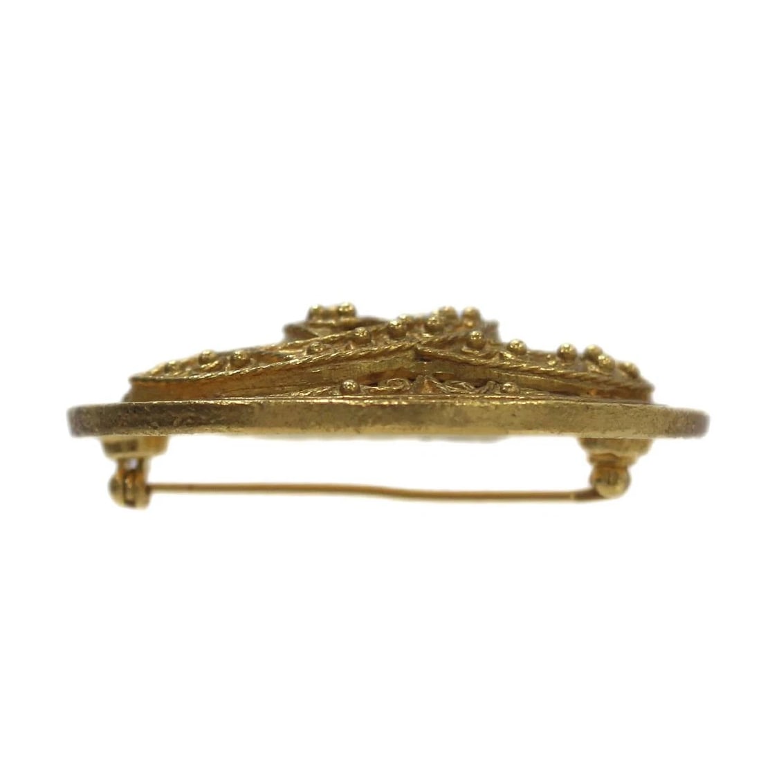 CHANEL COCOMARK BROOCH GP - 3