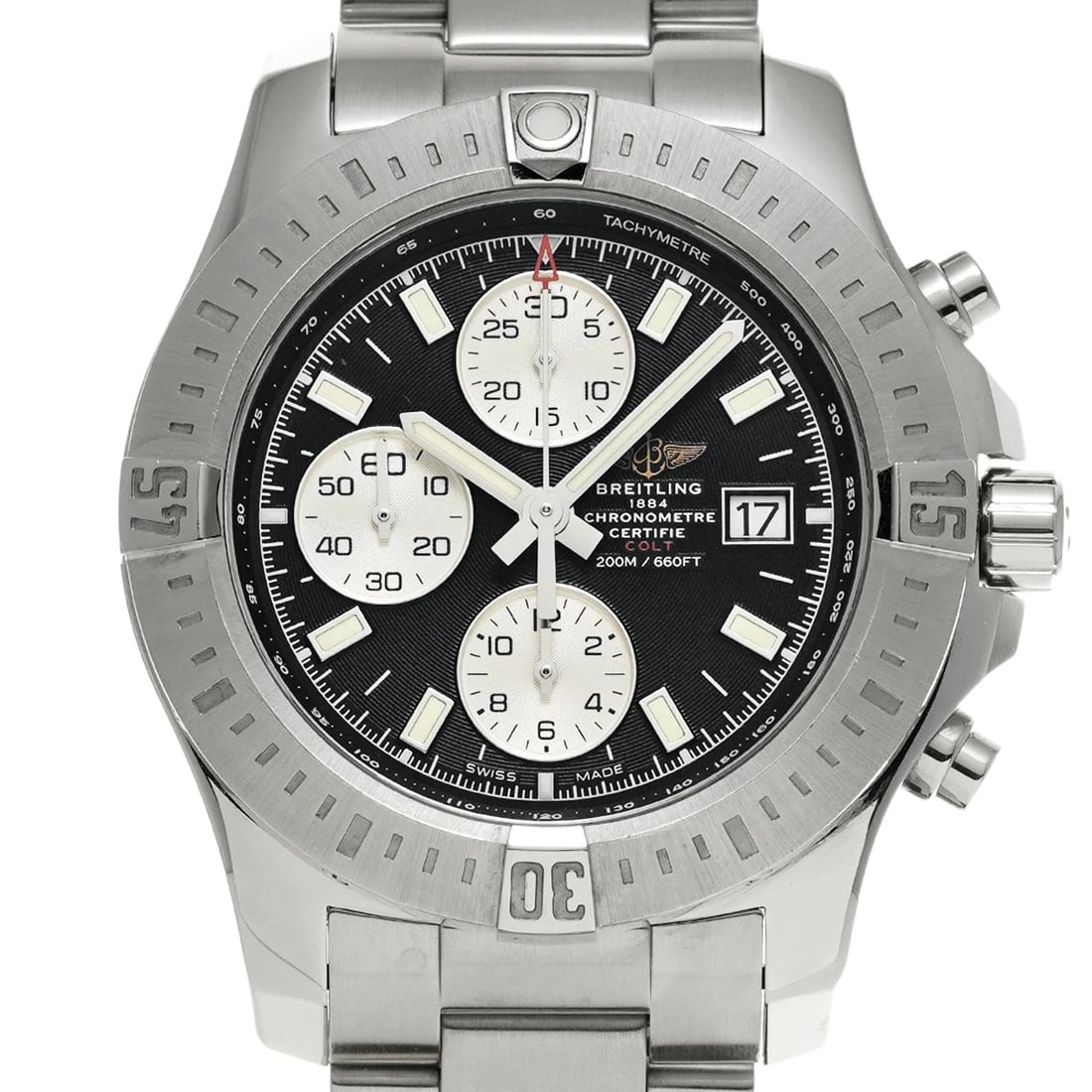 BREITLING COLT CHRONOGRAPH AUTOMATIC WATCH - 4