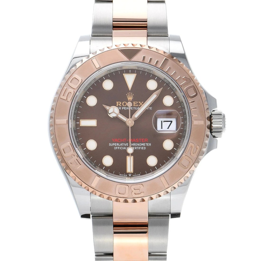 ROLEX YACHTMASTER STAINLESS STEEL WATCH: ROLEX Yachtmaster Stainless Steel watch Brand: ROLEX Type/Style: Wristwatch Material: Case Material Stainless Steel Color: Dial Color Chocolate Brown Size: Case: Length/40mm Width/40mm Wrist Circumfer