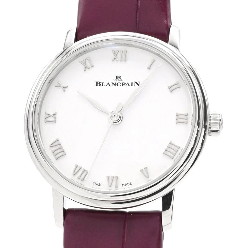 BLANCPAIN ULTRA SLIM STAINLESS STEEL WATCH: BLANCPAIN Ultra Slim Stainless steel watch Brand: BLANCPAIN Type/Style: Wristwatch Material: Case Material Stainless steel Color: Dial Color white Size: Case Size: 29mm (excluding crown) Inner Circumf
