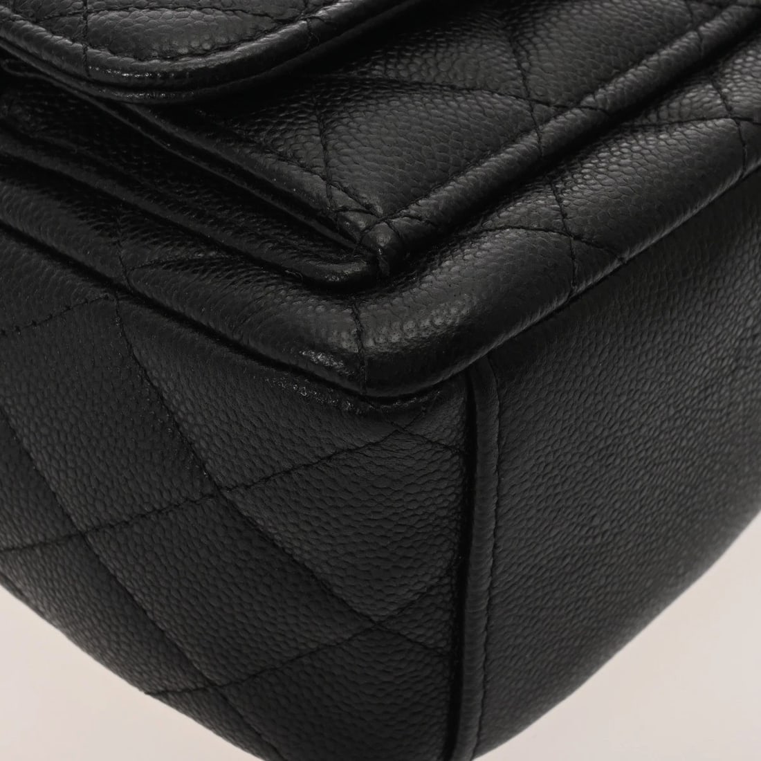 CHANEL CLASSIC MINI BACKPACK MATRASSE BLACK BACKPACK - 5