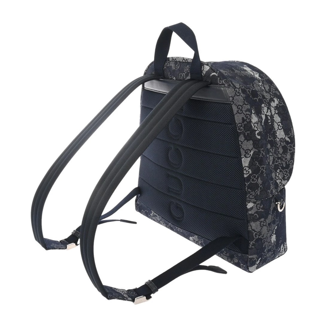 GUCCI LARGE BACKPACK DARK BLUE BACKPACK - 2