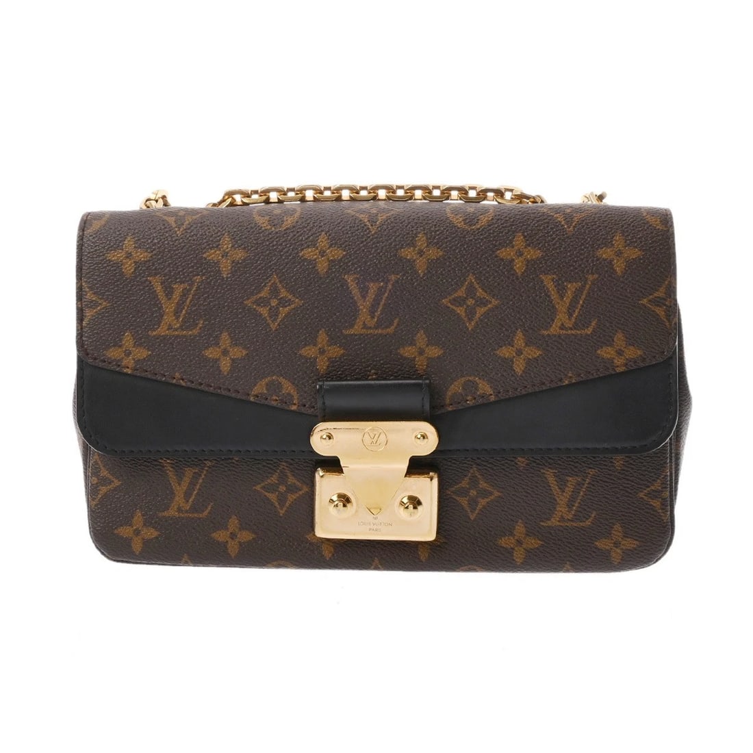 LOUIS VUITTON SAC MARCEAU MONOGRAM CANVAS NOIR: LOUIS VUITTON Sac Marceau Monogram canvas Noir Brand: LOUIS VUITTON Type/Style: Shoulder Bag Material: Monogram canvas Color: Noir ? Gold Metal Size: H:about 6.1inch W:about 9.8inch D:about 2.6inch