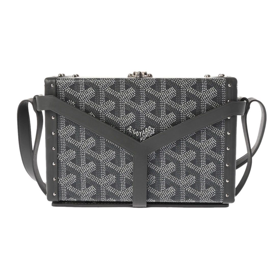 GOYARD ODIAIRE TRUNK BAG MONOGRAM MESH GRAY (1 of 6)