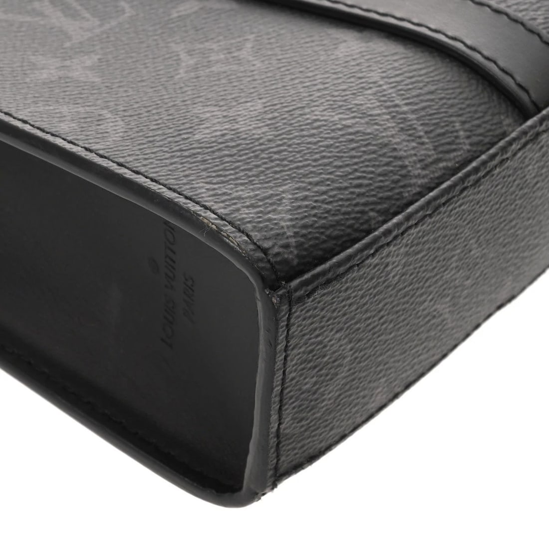 LOUIS VUITTON SAC PLAT CROSS MONOGRAM ECLIPSE - 6