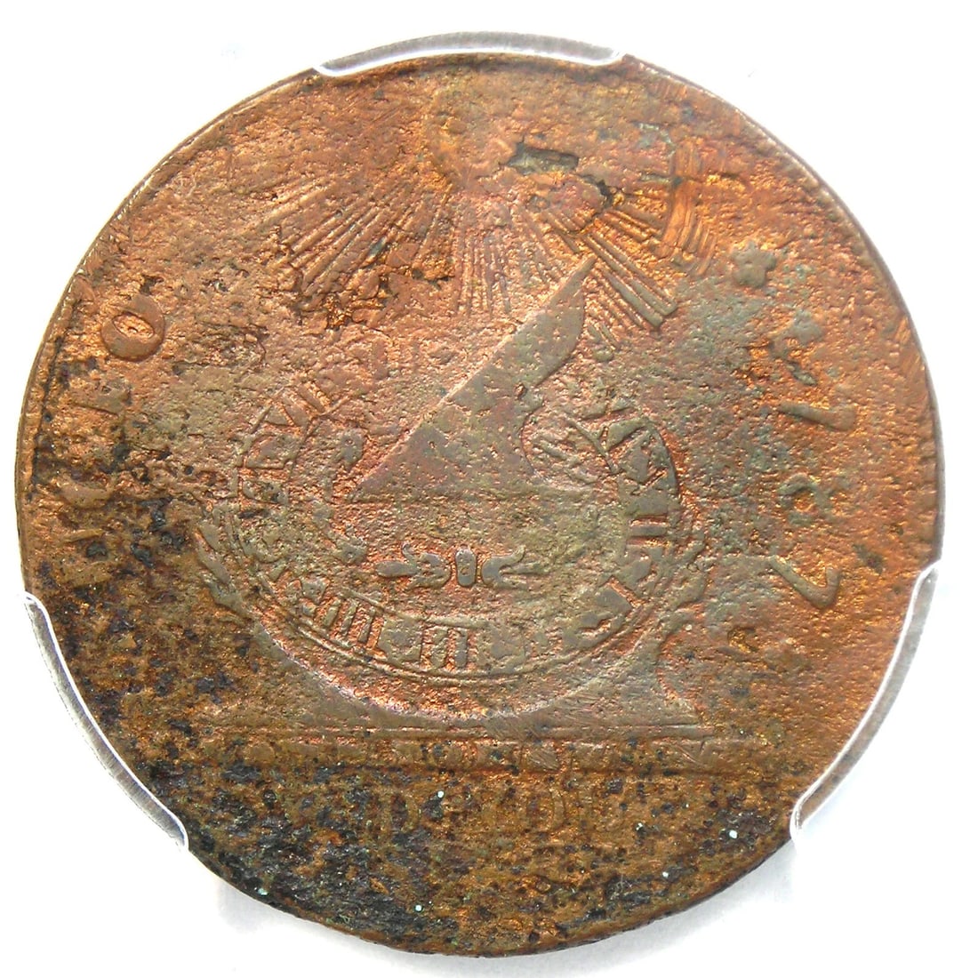 1787 FUGIO CENT 1C COLONIAL COPPER COIN (1 of 4)