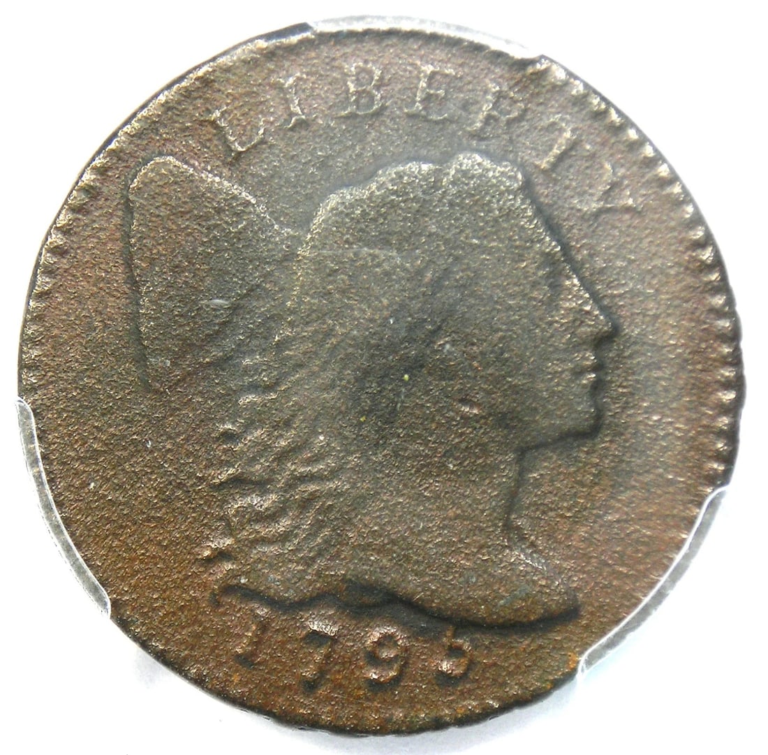 1795 LIBERTY CAP LARGE CENT 1C LETTERED EDGE LE COIN (1 of 6)