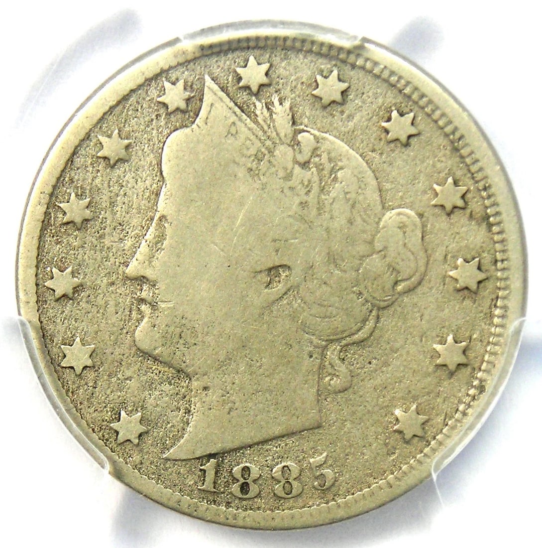1885 LIBERTY NICKEL 5C COIN (1 of 2)