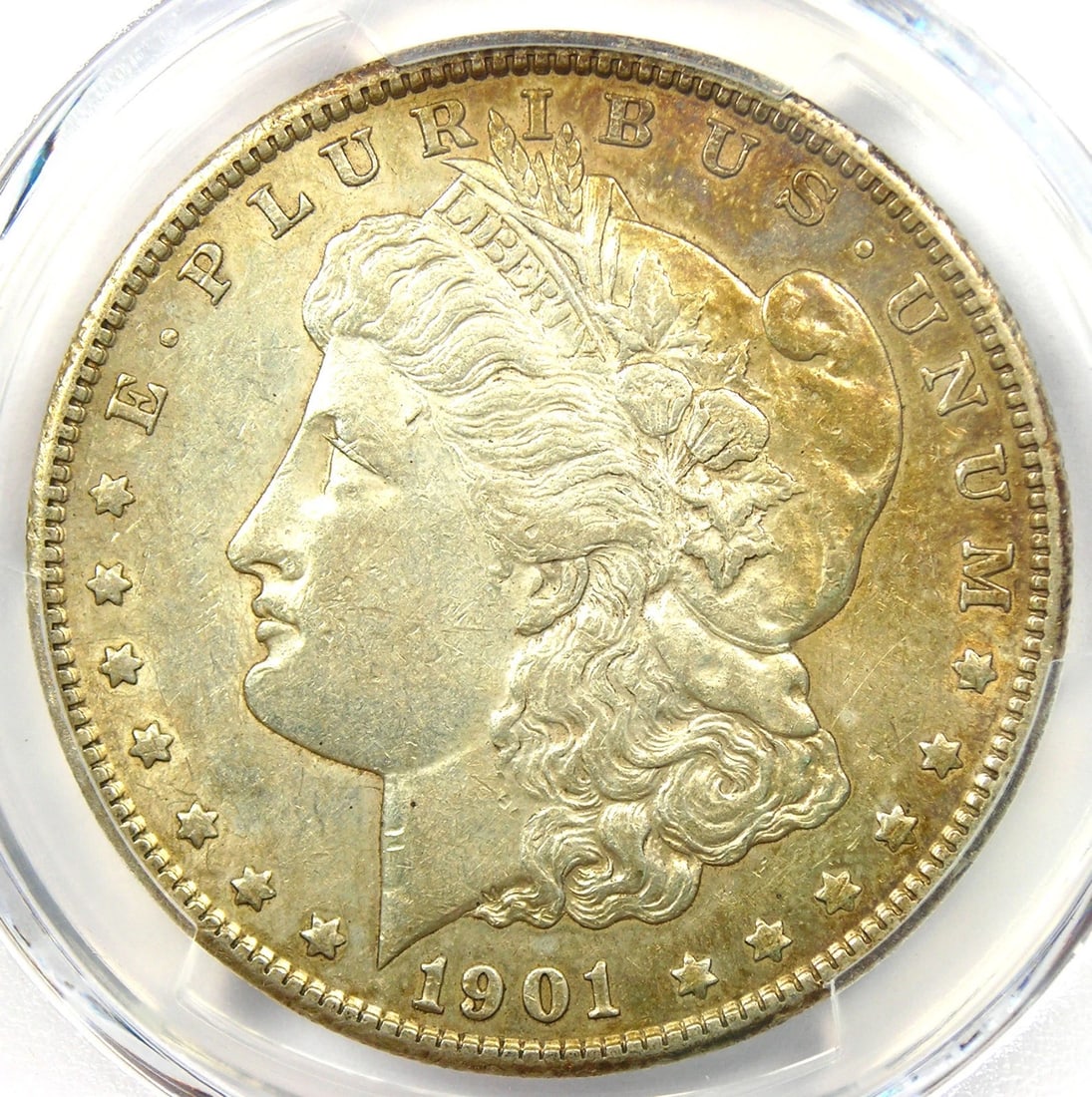 1901-S MORGAN SILVER DOLLAR $1 COIN (1 of 2)