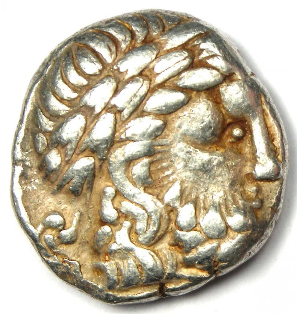 EASTERN EUROPE PHILIP II STYLE ZEUS HORSE AR TETRADRACHM COIN: Eastern Europe Philip II Style Zeus Horse AR Tetradrachm Coin Year : 100 BC Denomination : Tetradrachm Country of Origin : Greece Accessories: None Accessories Notice: When purchasing pre-owned