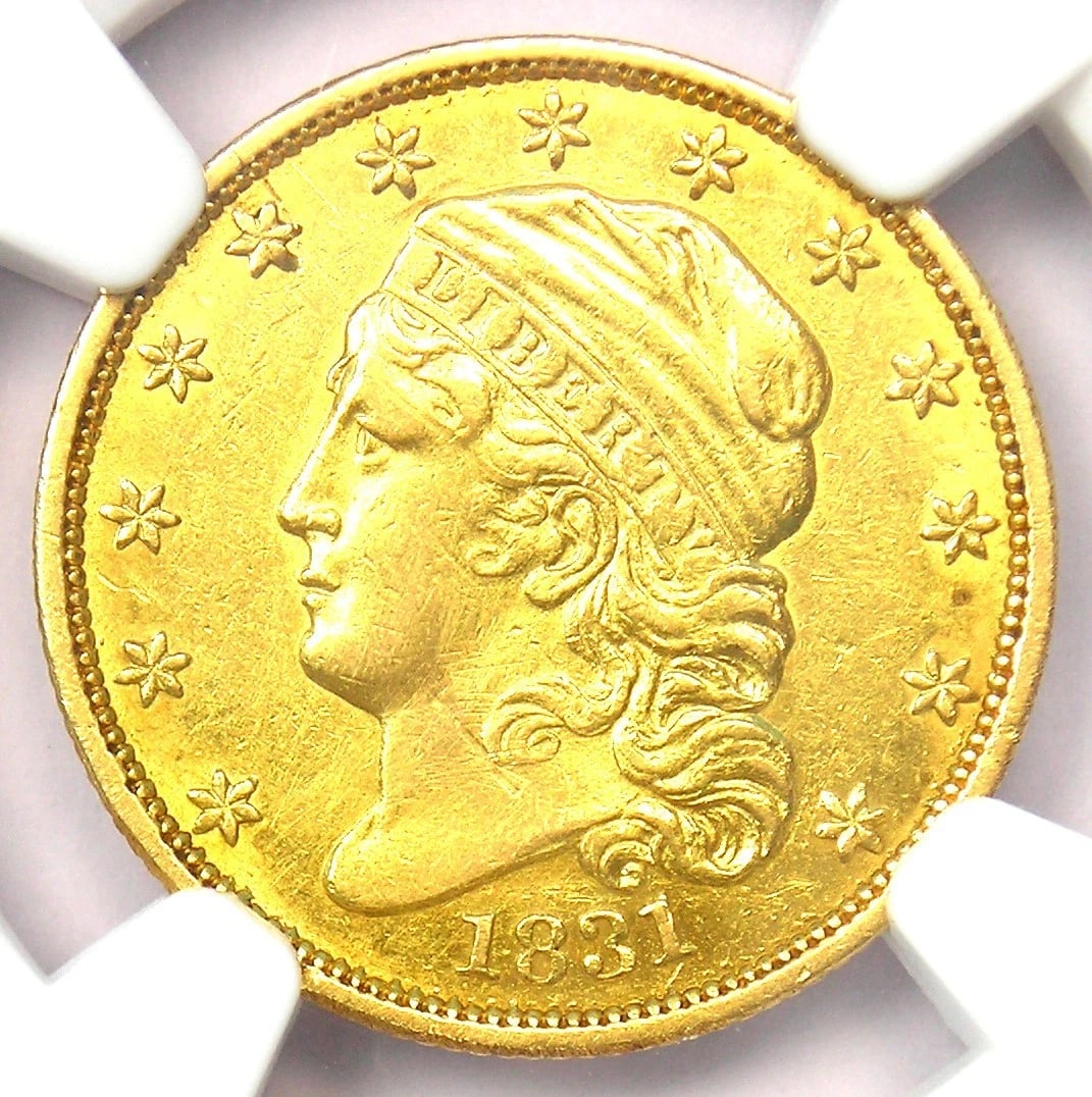1831 CAPPED BUST GOLD QUARTER EAGLE $2.50 RARE COIN (1 of 4)