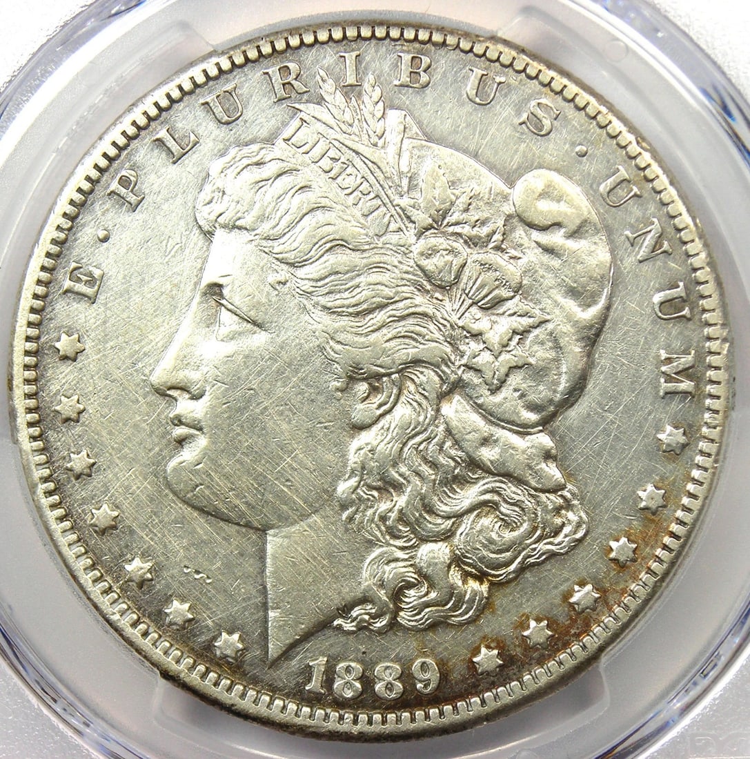 1889-CC MORGAN SILVER DOLLAR $1 CARSON CITY COIN (1 of 4)