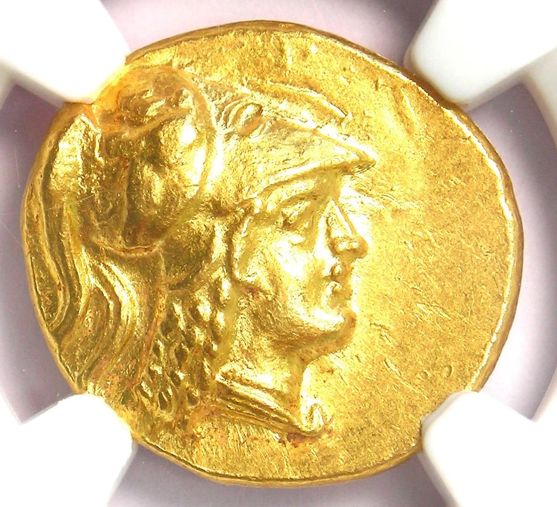 ALEXANDER THE GREAT III AV STATER GOLD MACEDON COIN (1 of 6)